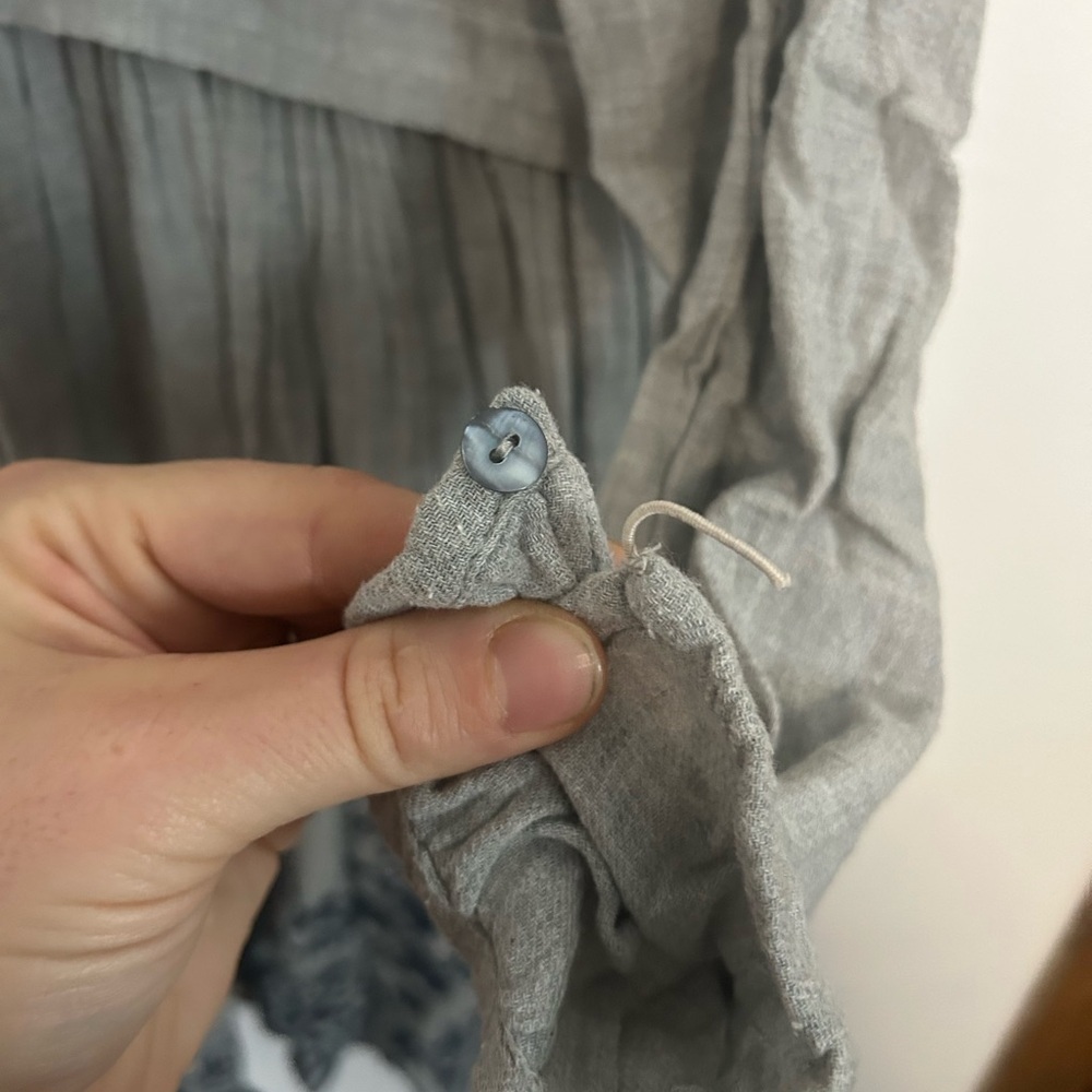 Zara Basic Gray Top - Picture 4 of 5
